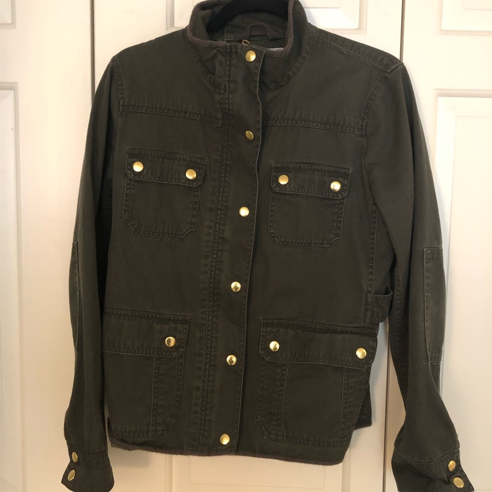 J. Crew Olive Field Jacket ⚓️